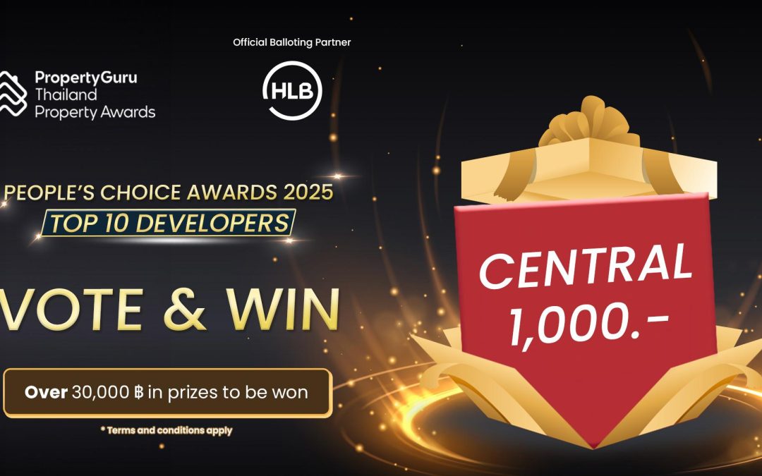 The 20th PropertyGuru Thailand Property Awards to open voting for People’s Choice Awards in August