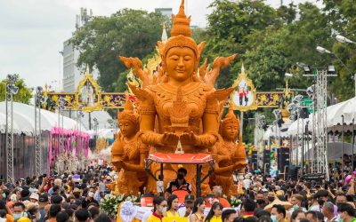 The 125th Ubon Ratchathani Candle Procession